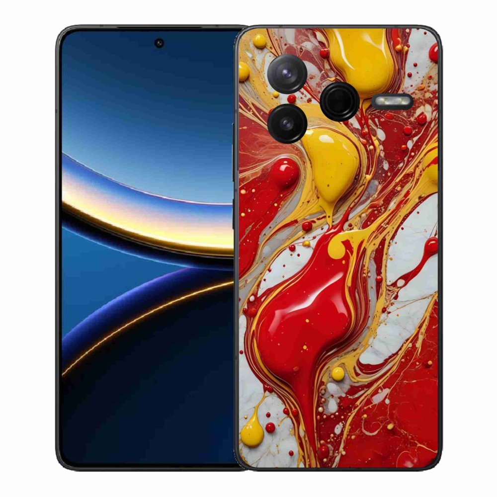 Gél borítás mmCase a Xiaomi Poco F7 Pro számára - absztrakt motívum 42