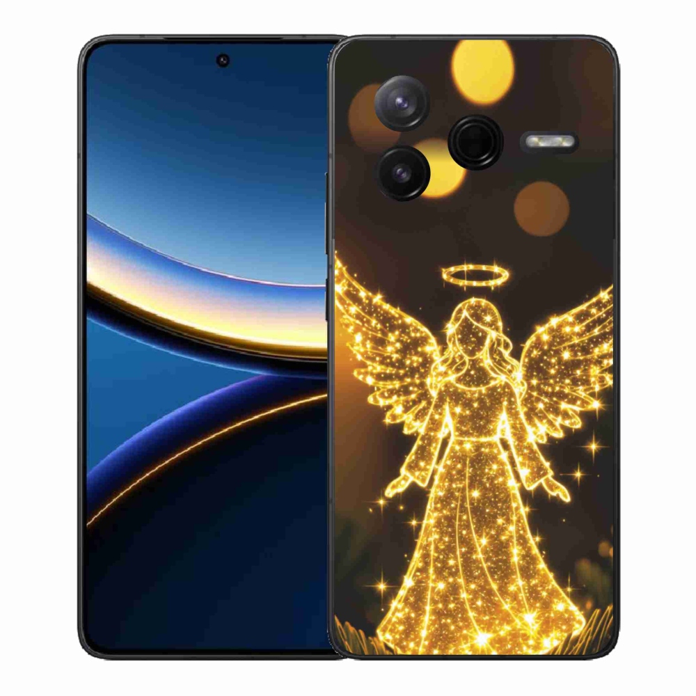 Gél borítás mmCase a Xiaomi Poco F7 Pro számára - angyalka