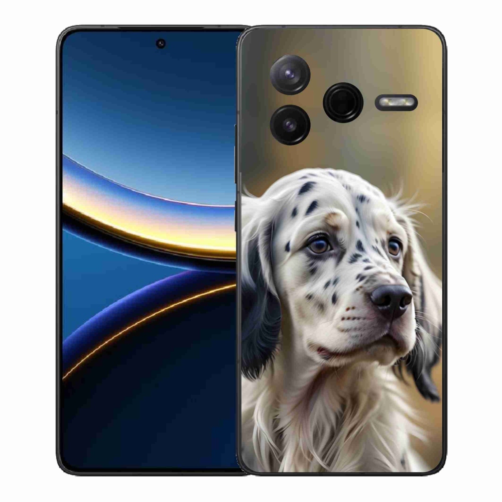 Gél borítás mmCase a Xiaomi Poco F7 Pro készülékhez - English Setter
