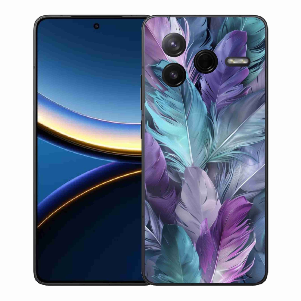 Gél borítás mmCase a Xiaomi Poco F7 Pro számára - színes toll 2