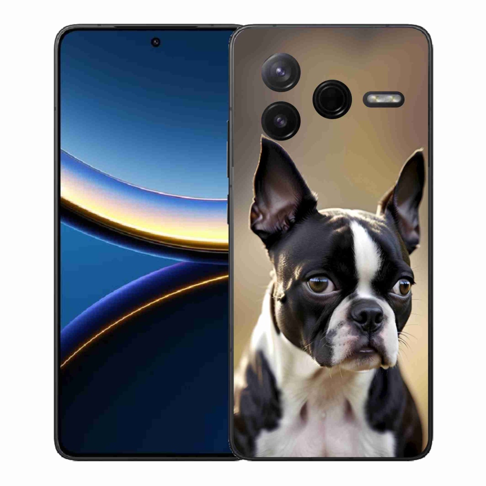 Gél borítás mmCase a Xiaomi Poco F7 Pro készülékhez - Boston Terrier