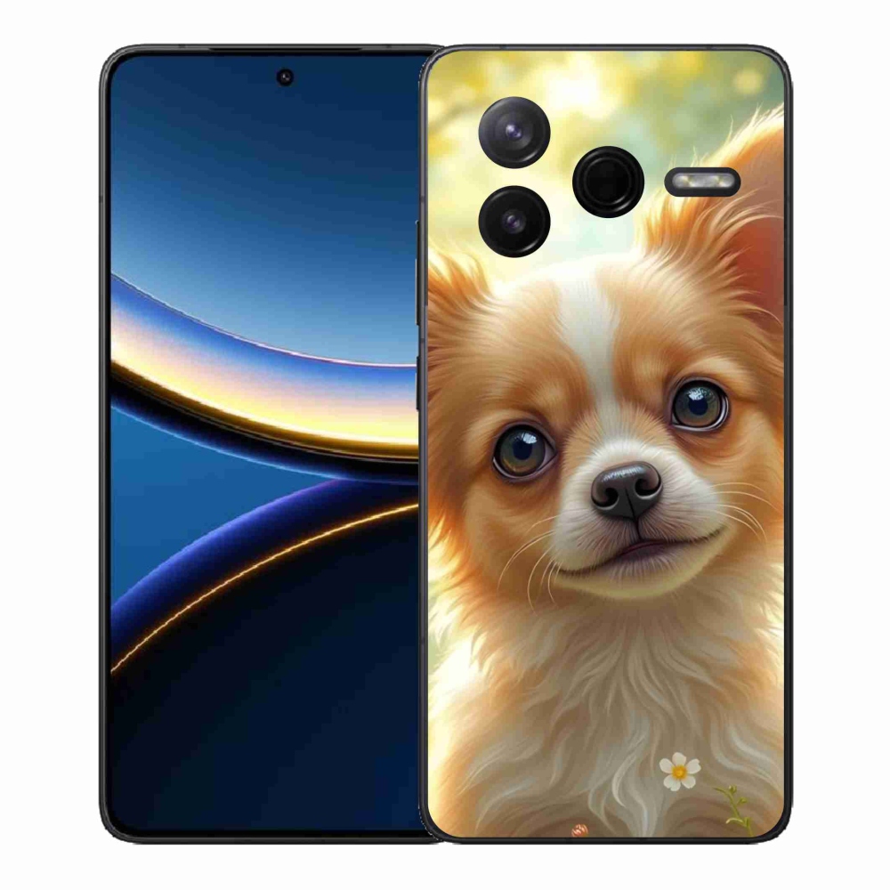 Gél borítás mmCase a Xiaomi Poco F7 Pro számára - chihuahua 5