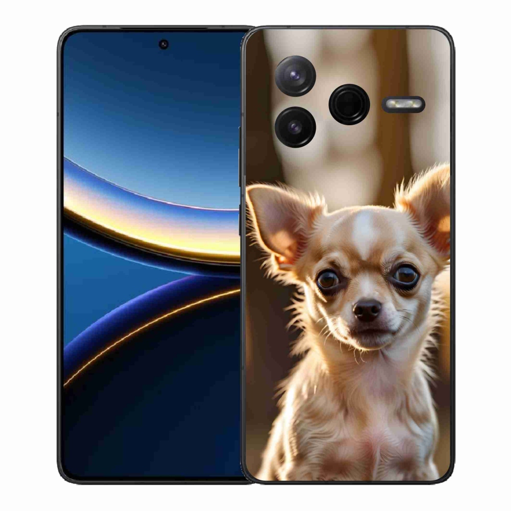 Gél borítás mmCase a Xiaomi Poco F7 Pro számára - chihuahua 6