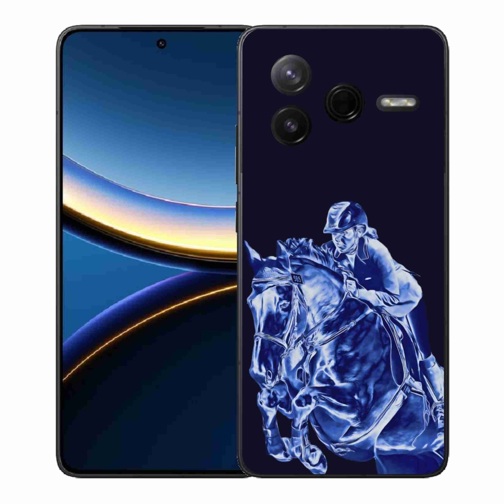 Gél borítás mmCase a Xiaomi Poco F7 Pro számára - versenyló