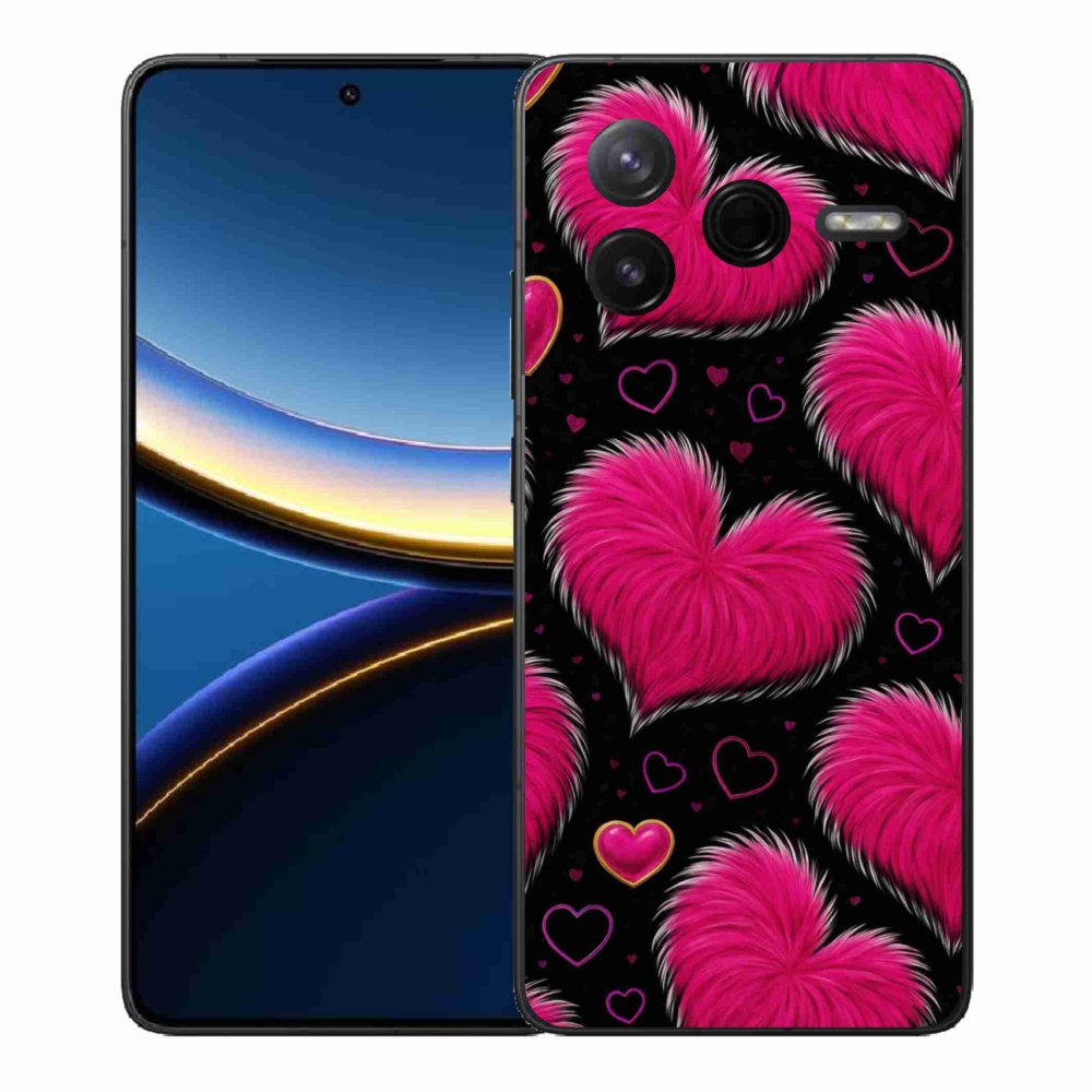 Gél borítás mmCase a Xiaomi Poco F7 Pro számára - puha szív