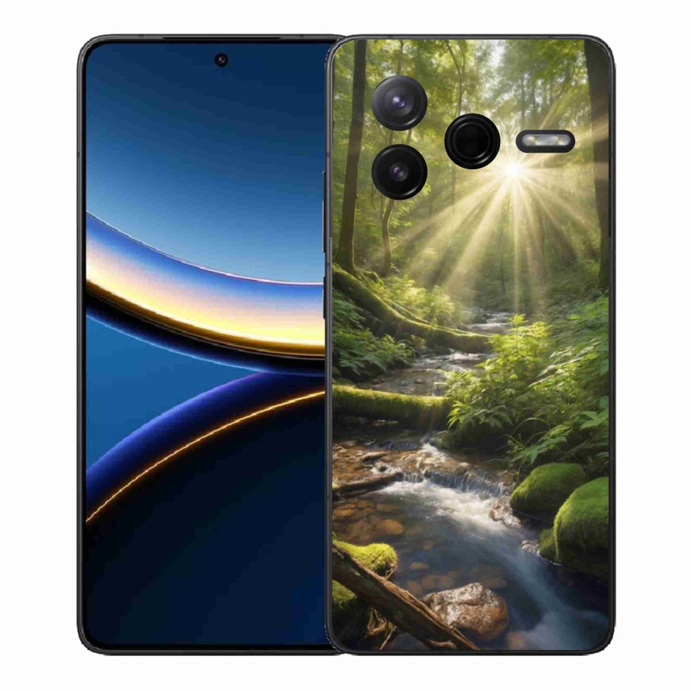 Gél borítás mmCase a Xiaomi Poco F7 Pro számára - az erdő mélysége