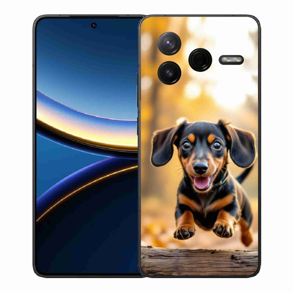 Gél borítás mmCase a Xiaomi Poco F7 Pro számára - tacskó 2