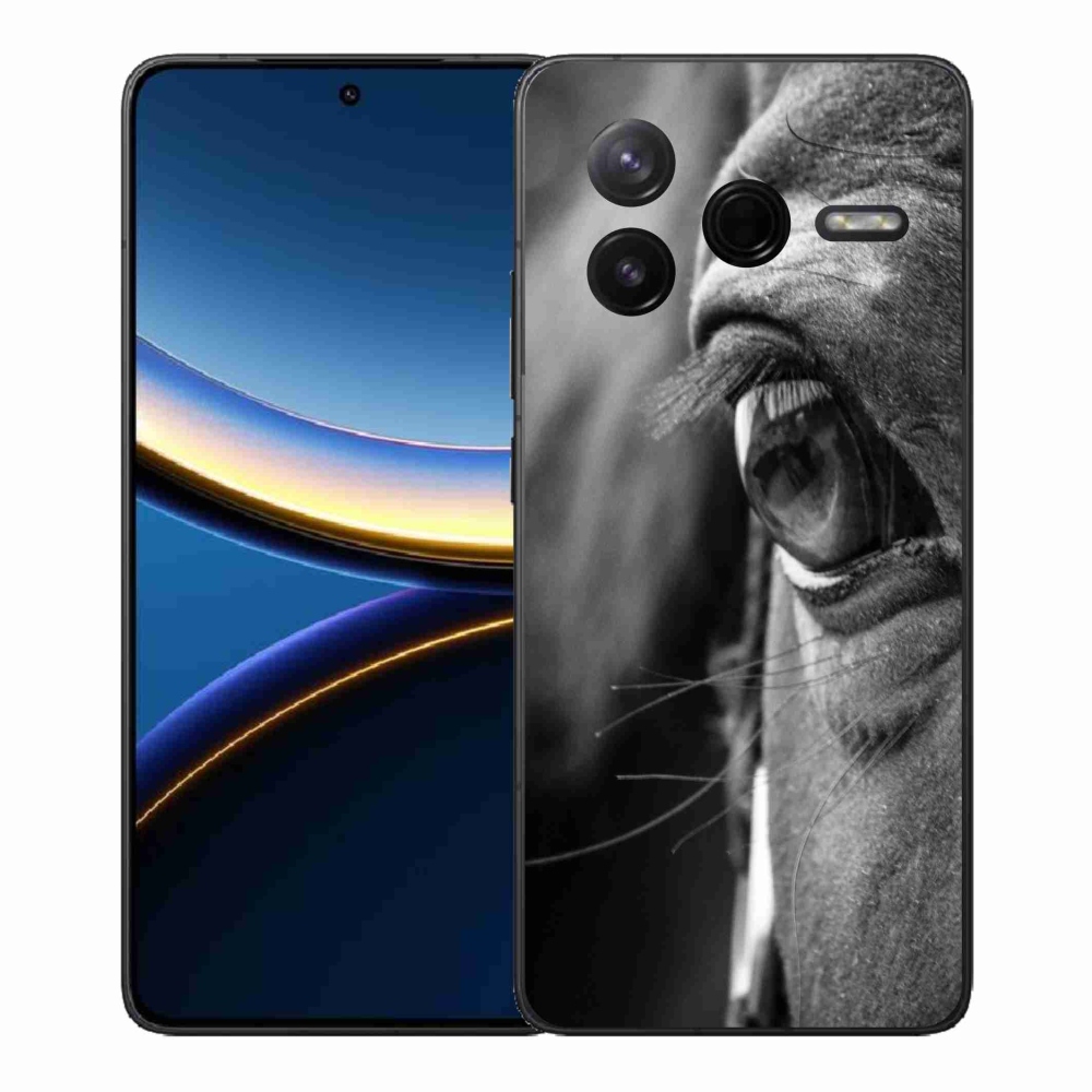 Gél borítás mmCase a Xiaomi Poco F7 Pro számára - ló nézet