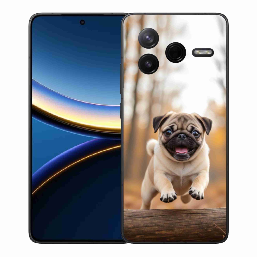 Gél borítás mmCase a Xiaomi Poco F7 Pro készülékhez - mopsz 2