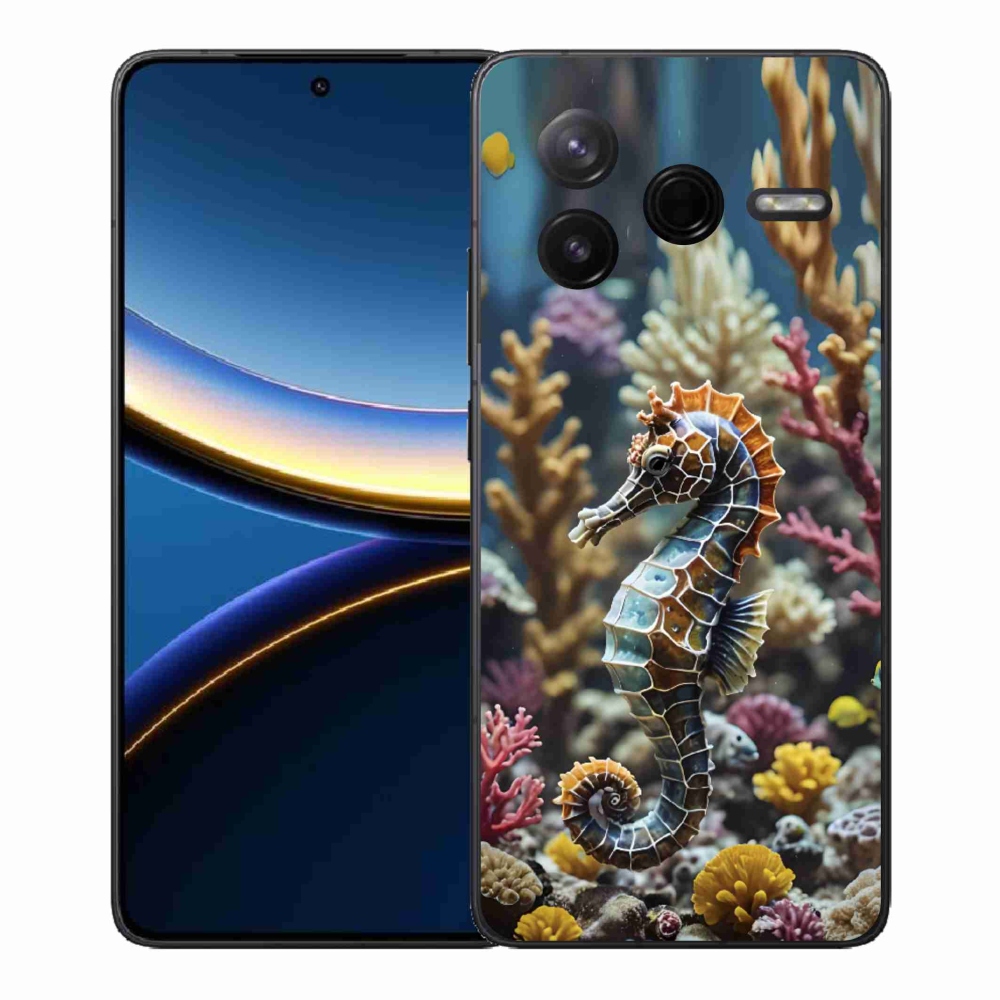 Gél borítás mmCase a Xiaomi Poco F7 Pro számára - csikóhal 2