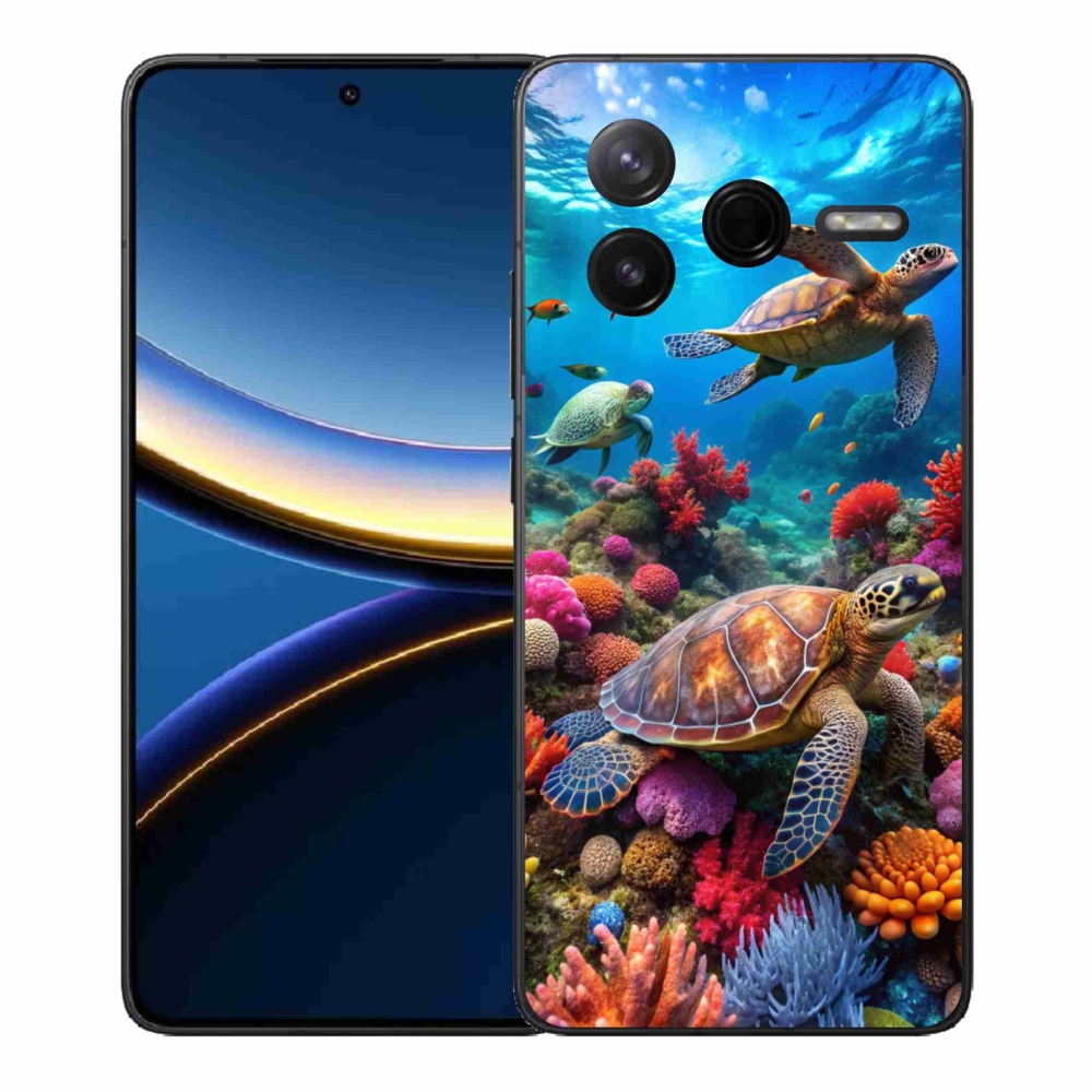 Gél borítás mmCase a Xiaomi Poco F7 Pro számára - Sea World 2