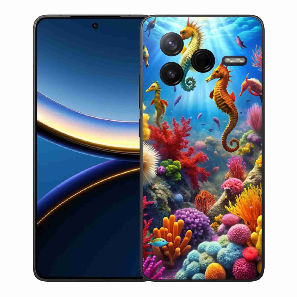 Gél borítás mmCase a Xiaomi Poco F7 Pro készülékhez - Sea World 3