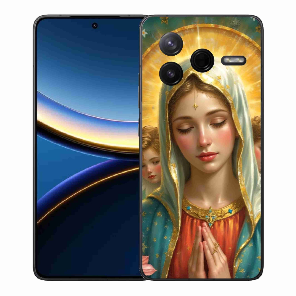 Gél borítás mmCase a Xiaomi Poco F7 Pro számára - vallási motívum 3