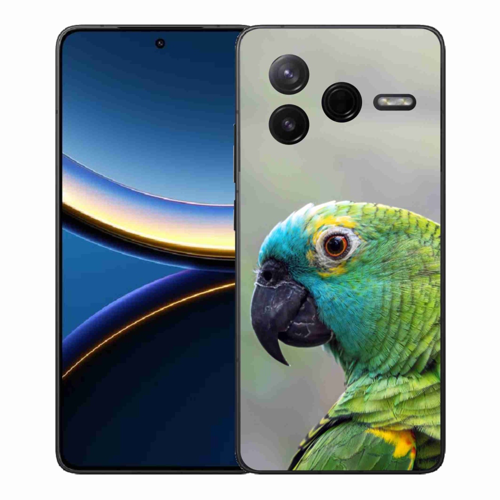 Gél borítás mmCase a Xiaomi Poco F7 Pro számára - papagáj amazon