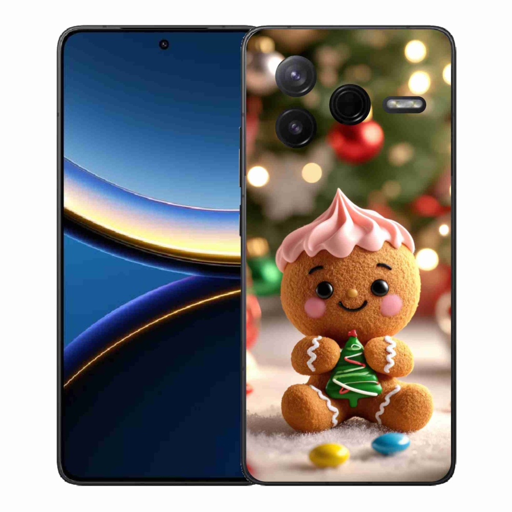 Gél borítás mmCase a Xiaomi Poco F7 Pro számára - mézeskalács