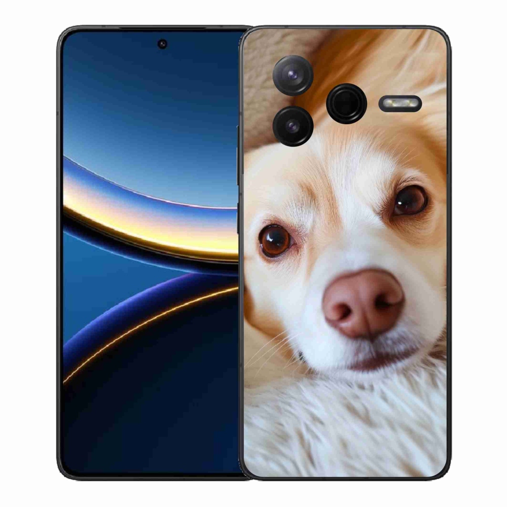 Gél borítás mmCase a Xiaomi Poco F7 Pro számára - Aranyos csivava