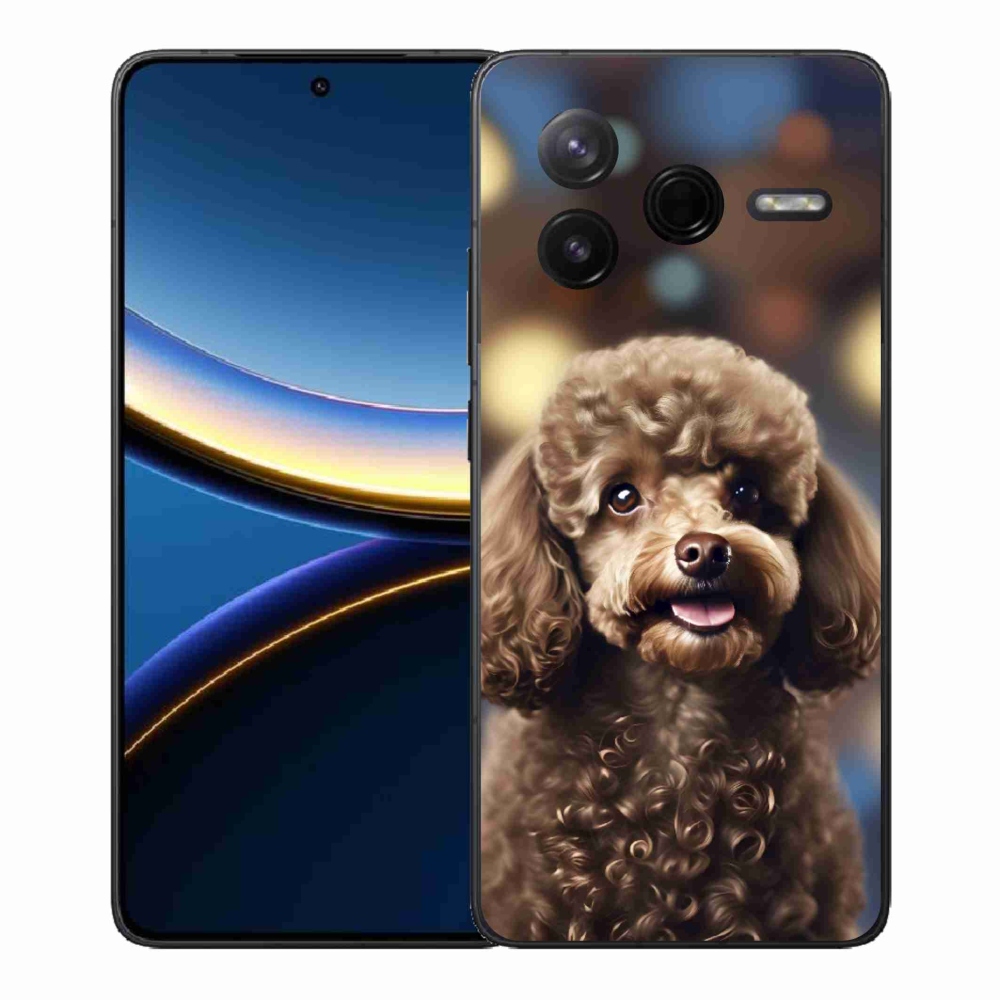 Gél borítás mmCase a Xiaomi Poco F7 Pro számára - aranyos uszkár