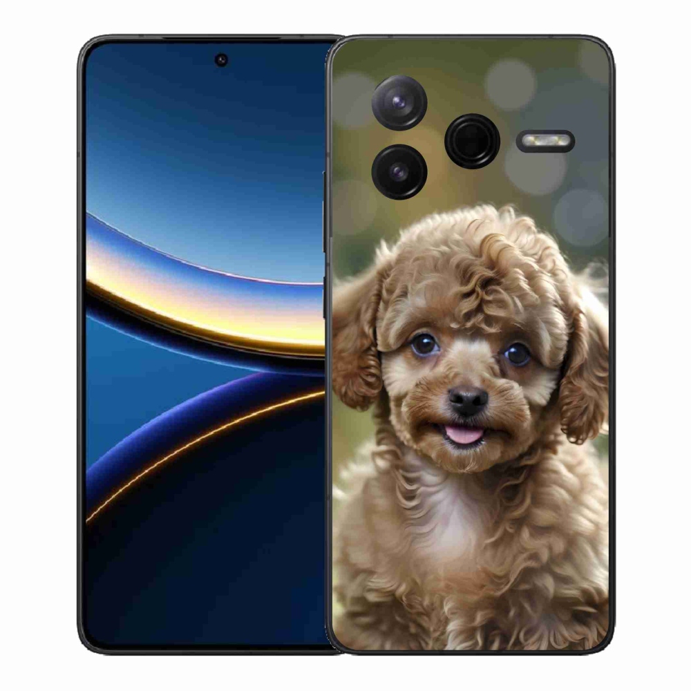Gél borítás mmCase a Xiaomi Poco F7 Pro számára - aranyos uszkár