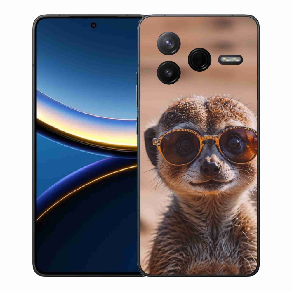 Gél borítás mmCase a Xiaomi Poco F7 Pro számára - stílusos surikata