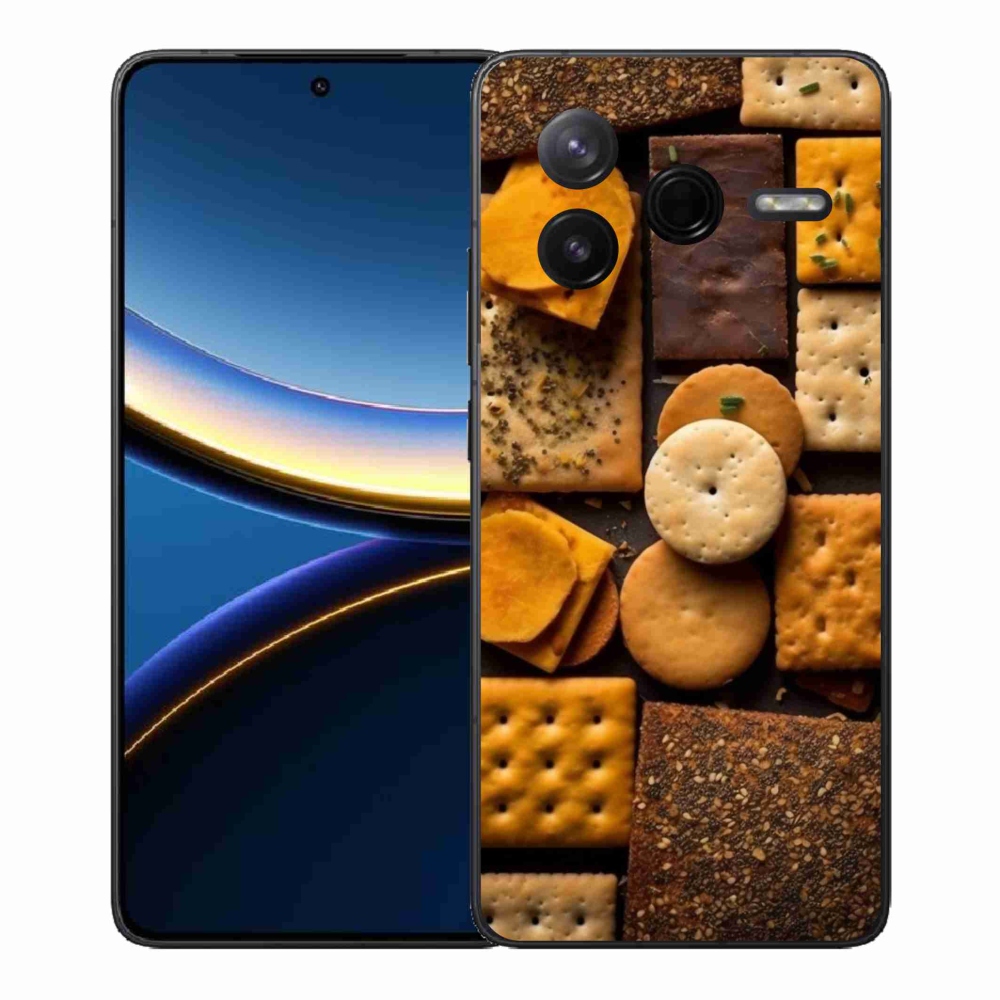 Gél borítás mmCase a Xiaomi Poco F7 Pro számára - kekszek