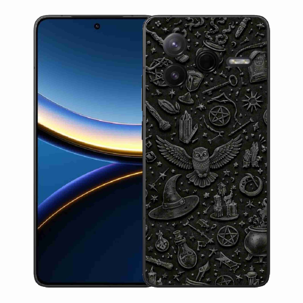 Gél borítás mmCase a Xiaomi Poco F7 Pro számára - sötét varázslatos világ