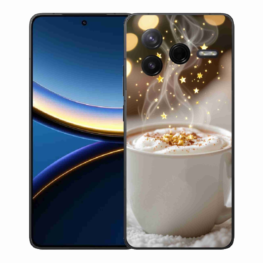 Gél borítás mmCase a Xiaomi Poco F7 Pro számára - Karácsonyi forró ital