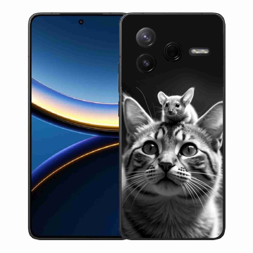 Gél borítás mmCase a Xiaomi Poco F7 Pro számára - állati barátság 2