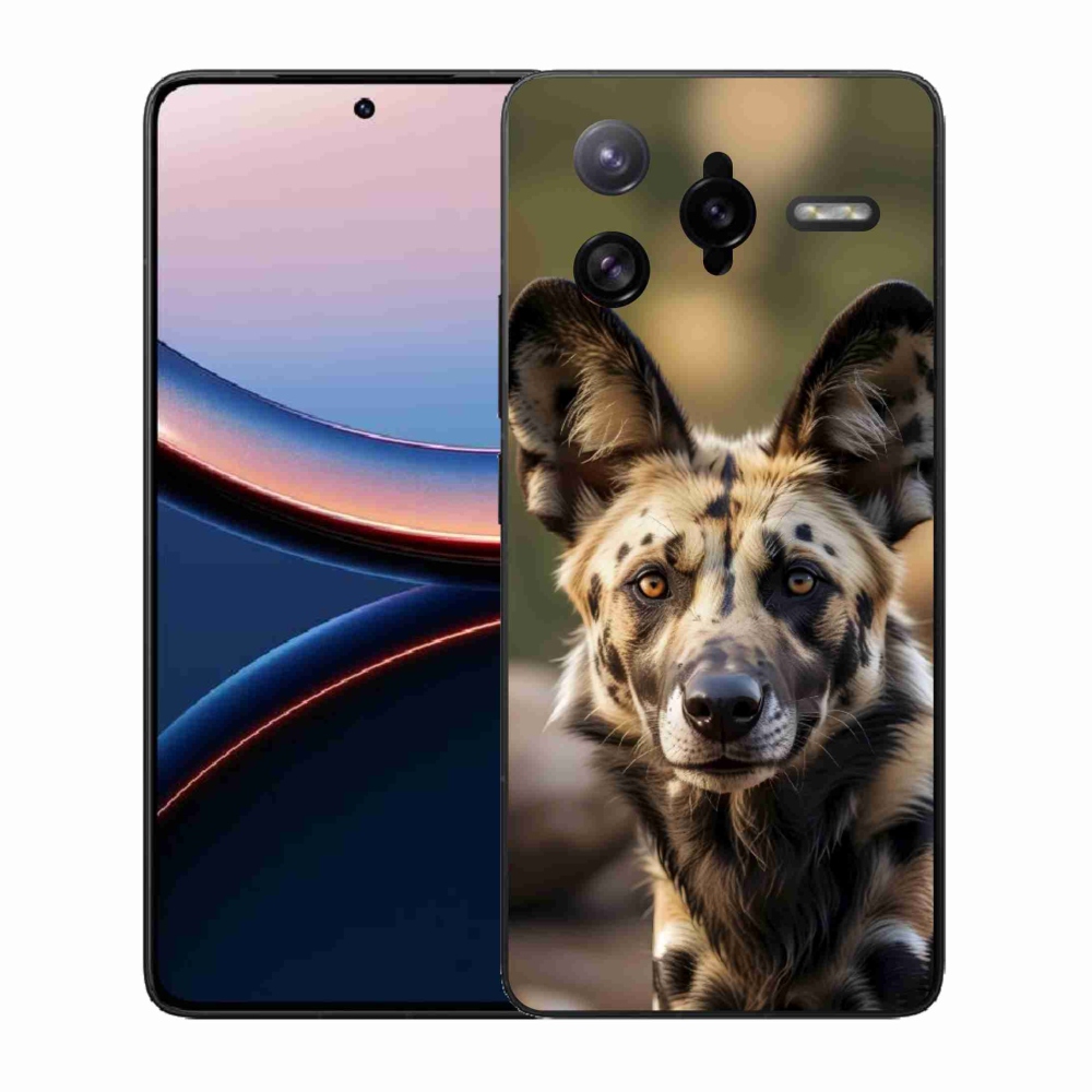 Gél borítás mmCase a Xiaomi Poco F7 Ultra számára - afrikai vadkutya