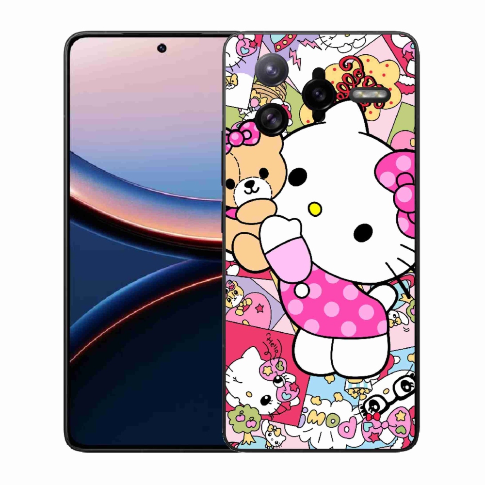 Gél borítás mmCase a Xiaomi Poco F7 Ultra számára - aranyos cica