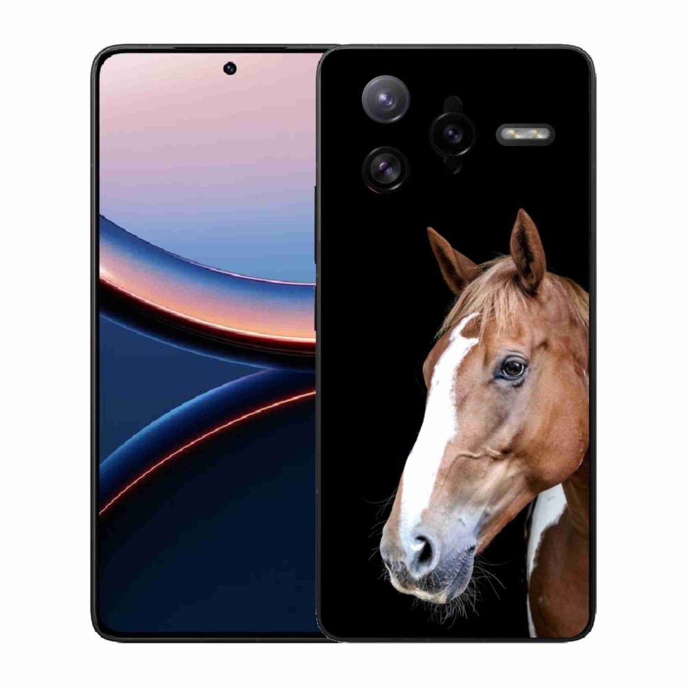 Gél borítás mmCase a Xiaomi Poco F7 Ultra - barna ló 3