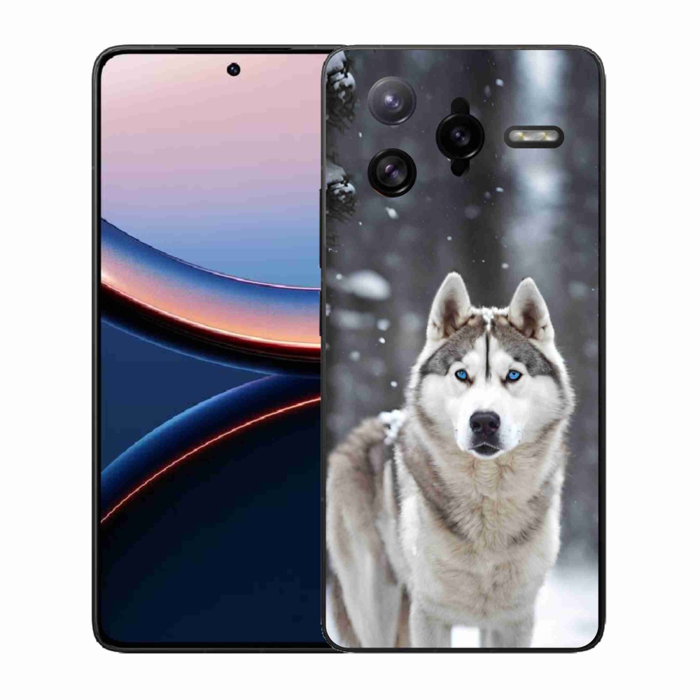 Gél borítás mmCase a Xiaomi Poco F7 Ultra számára - husky 2