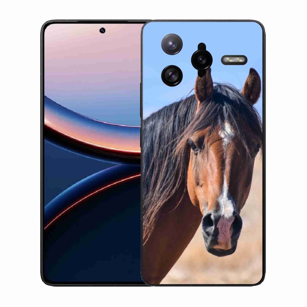 Gél borító mmCase a Xiaomi Poco F7 Ultra számára - nyugodt ló