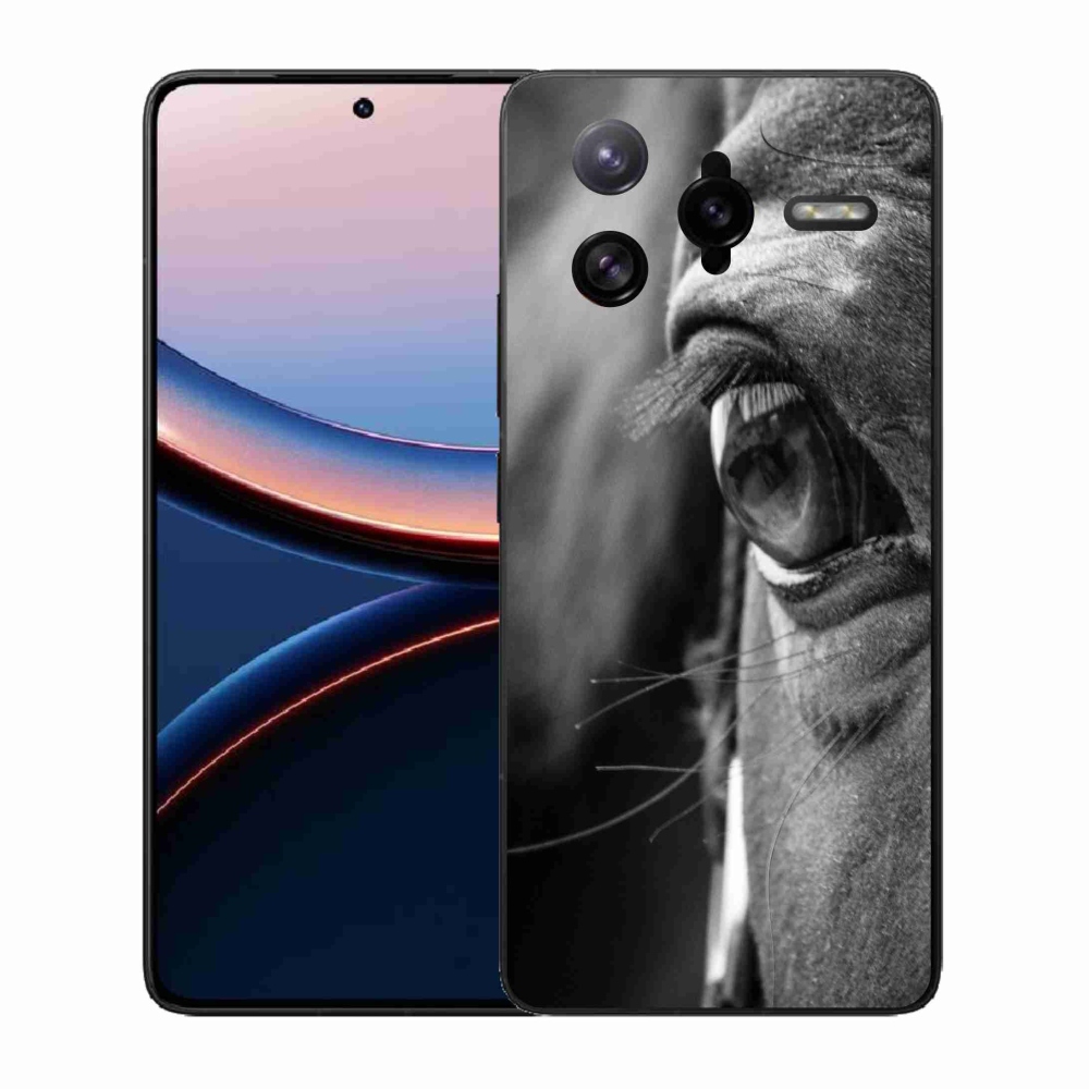 Gél borítás mmCase a Xiaomi Poco F7 Ultra számára - ló nézet