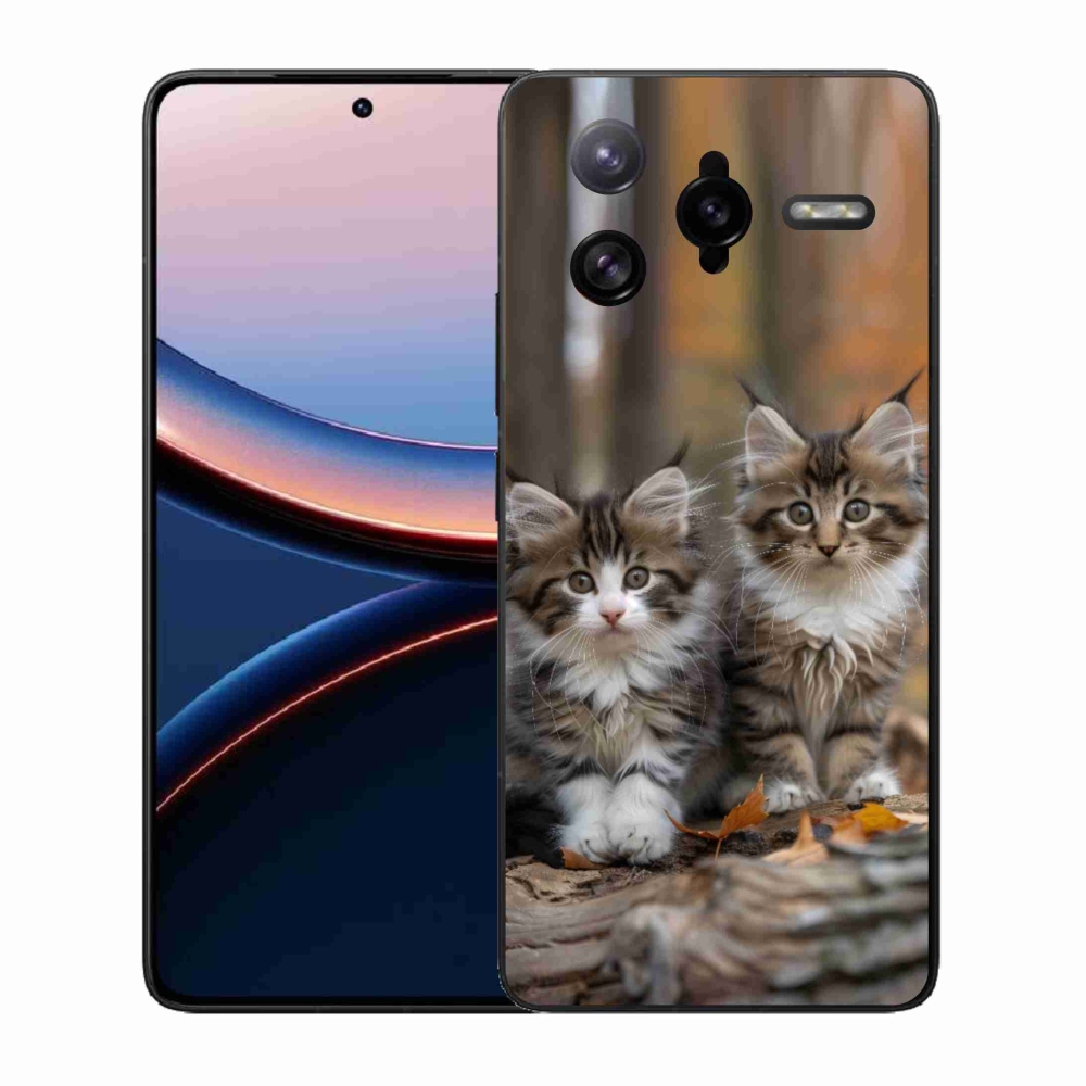 Gél borítás mmCase a Xiaomi Poco F7 Ultra számára - cat duo 3