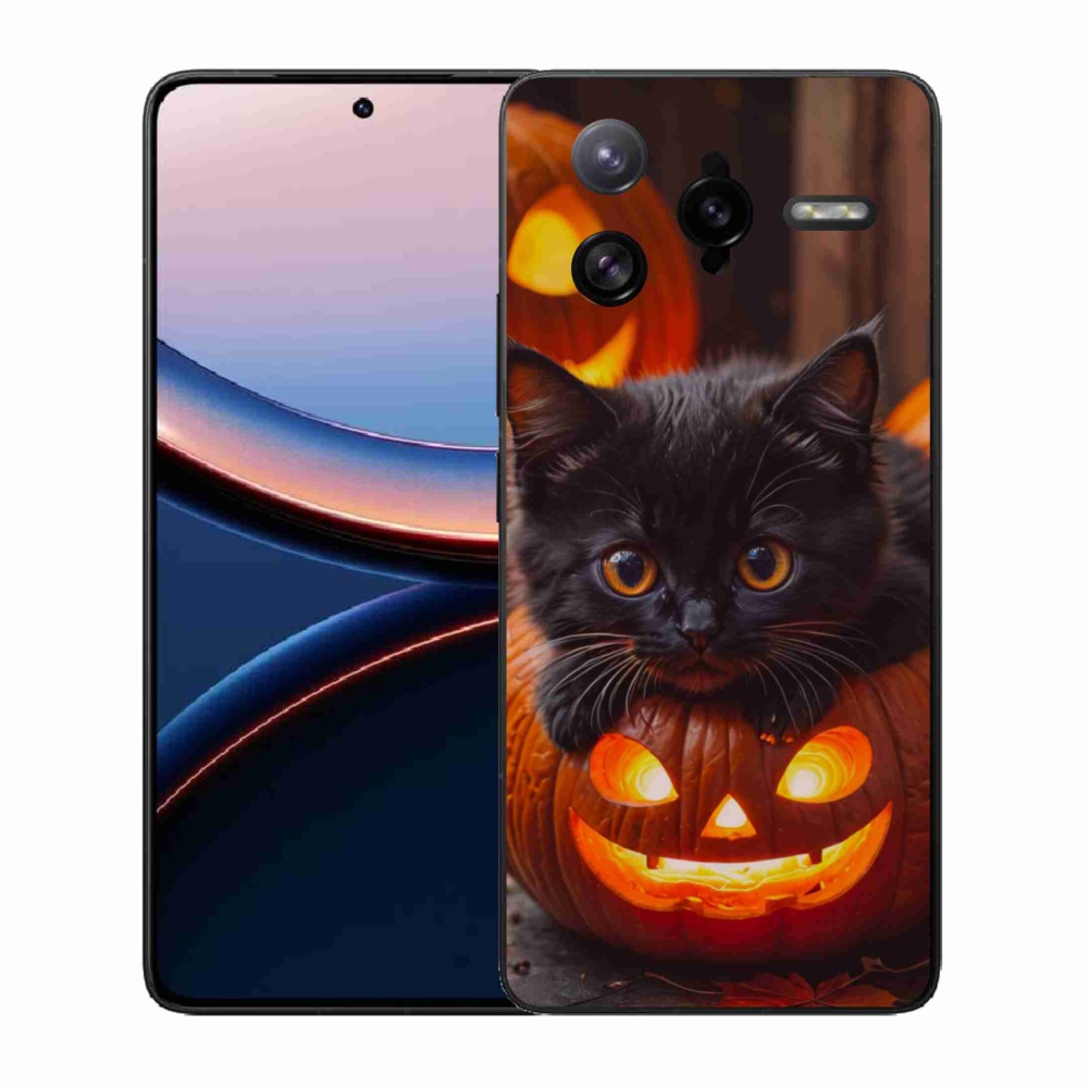 Gél borítás mmCase a Xiaomi Poco F7 Ultra számára - cica és tök