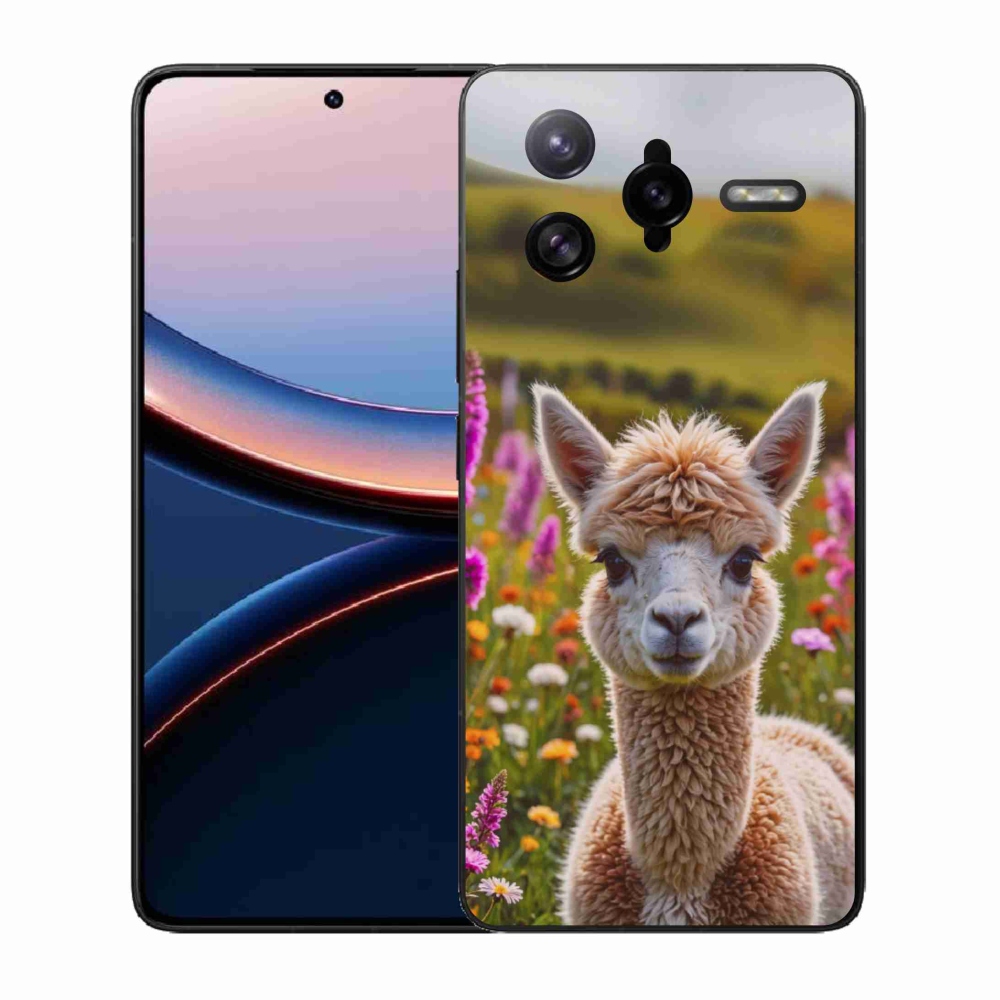 Gél borítás mmCase a Xiaomi Poco F7 Ultra számára - láma a réten