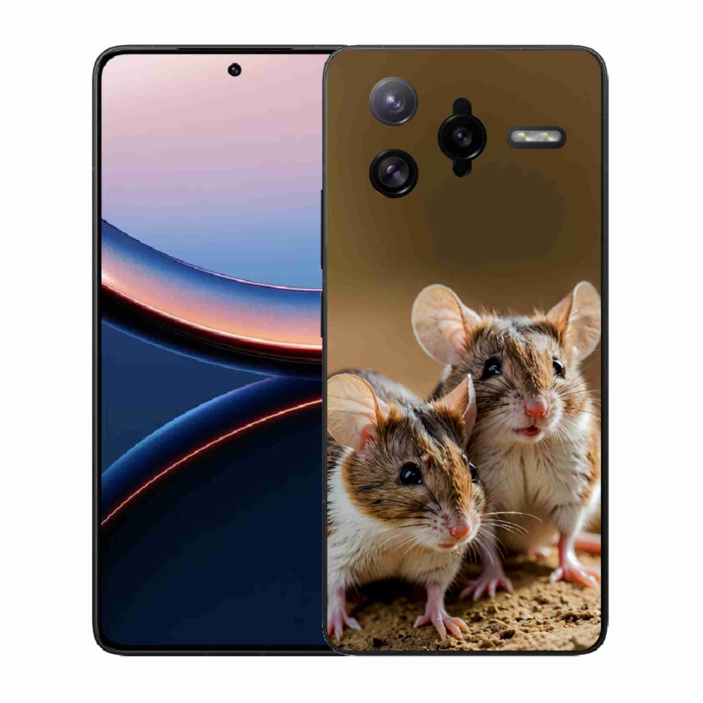 Gél borítás mmCase a Xiaomi Poco F7 Ultra számára - egér duó