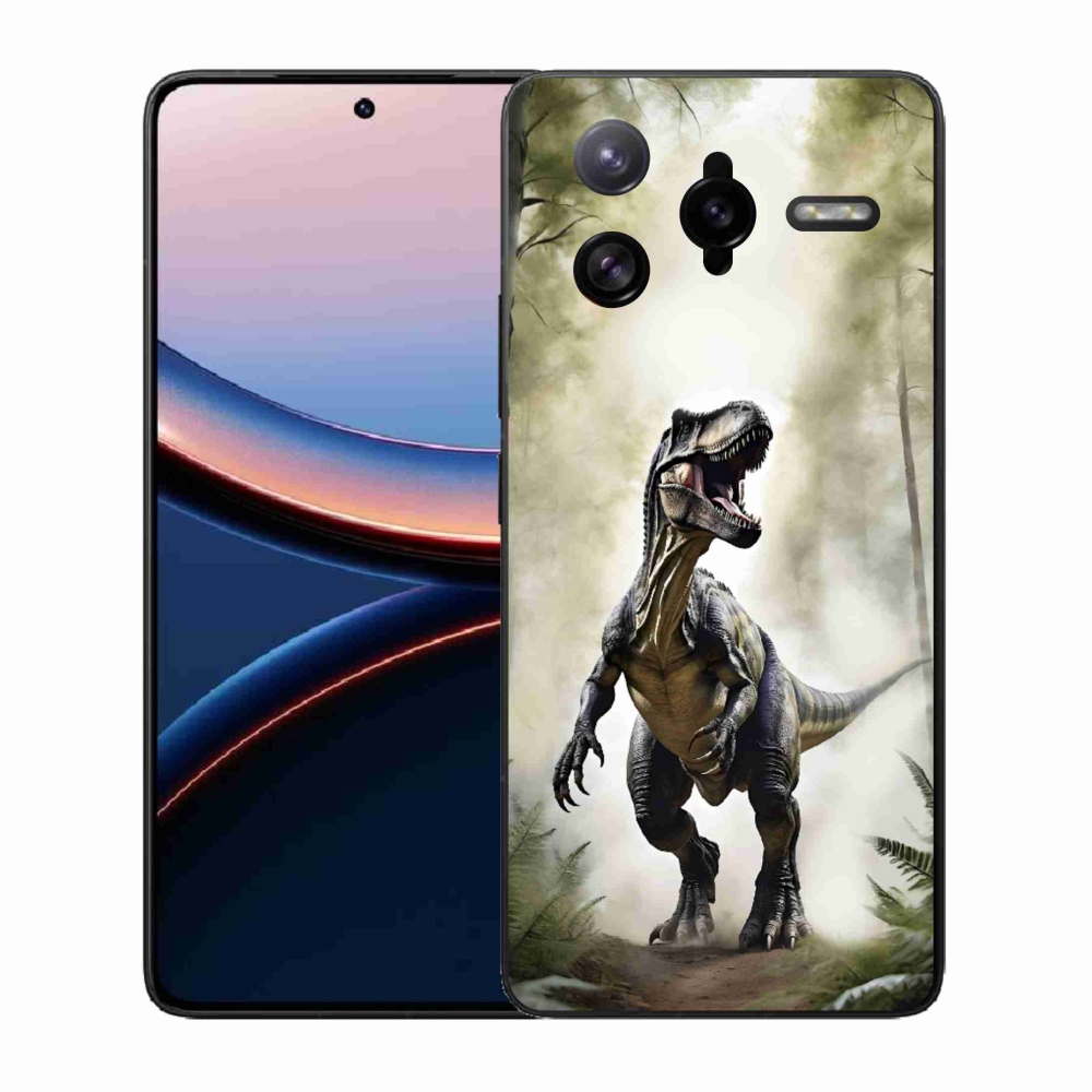 Gél borítás mmCase a Xiaomi Poco F7 Ultra számára - dühös T-Rex