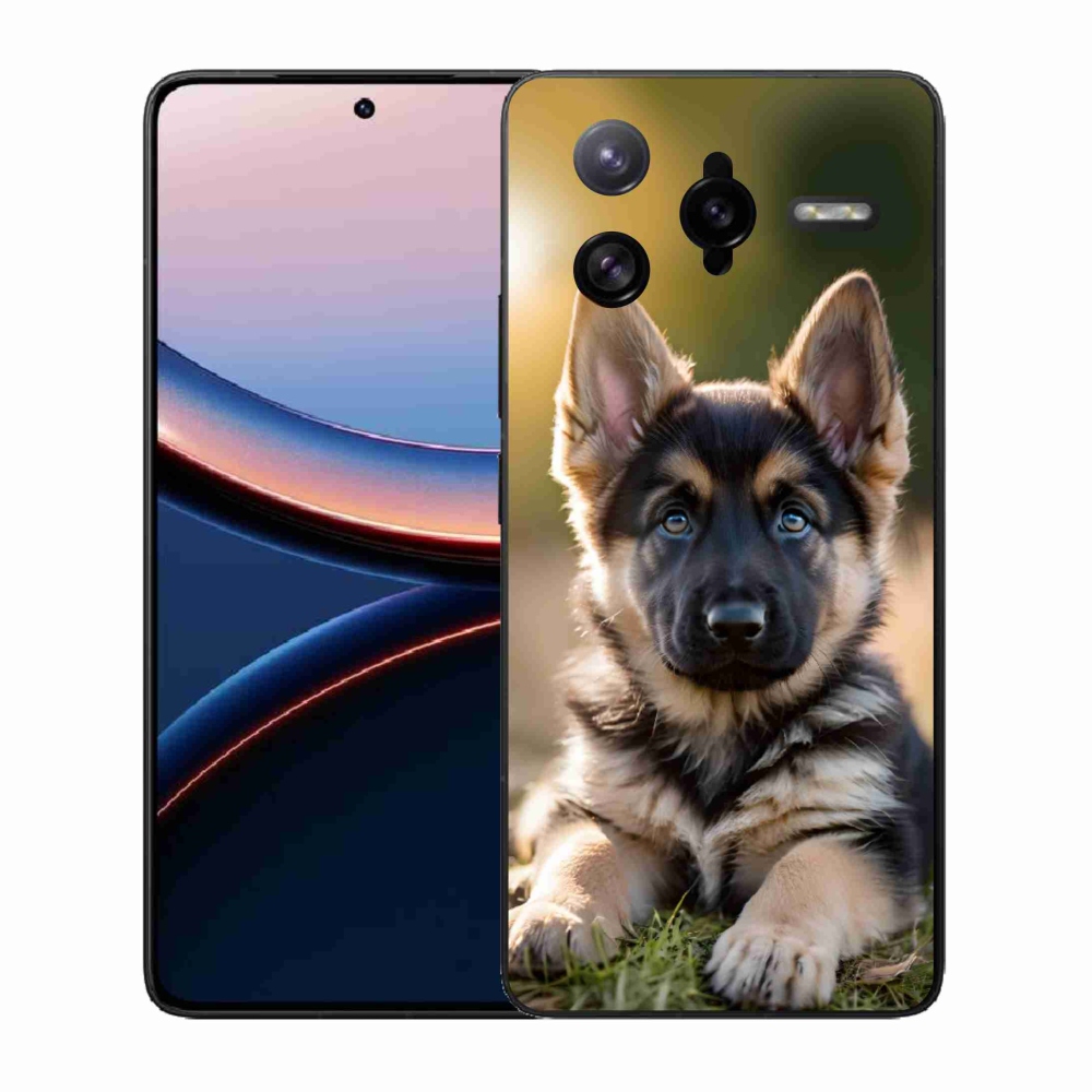 Gél borítás mmCase a Xiaomi Poco F7 Ultra számára - Német juhászkutya a természetben