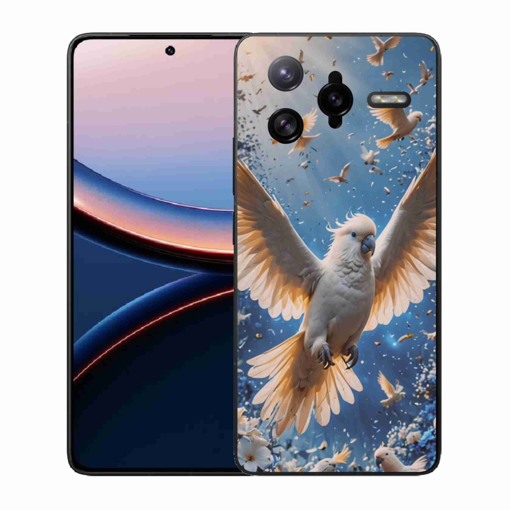Gél borítás mmCase a Xiaomi Poco F7 Ultra számára - papagáj kakadu