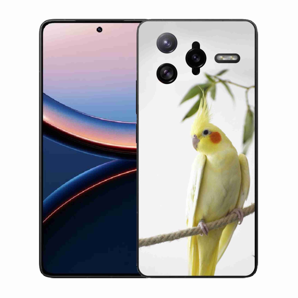 Gél borító mmCase a Xiaomi Poco F7 Ultra - papagáj korela chocholatá