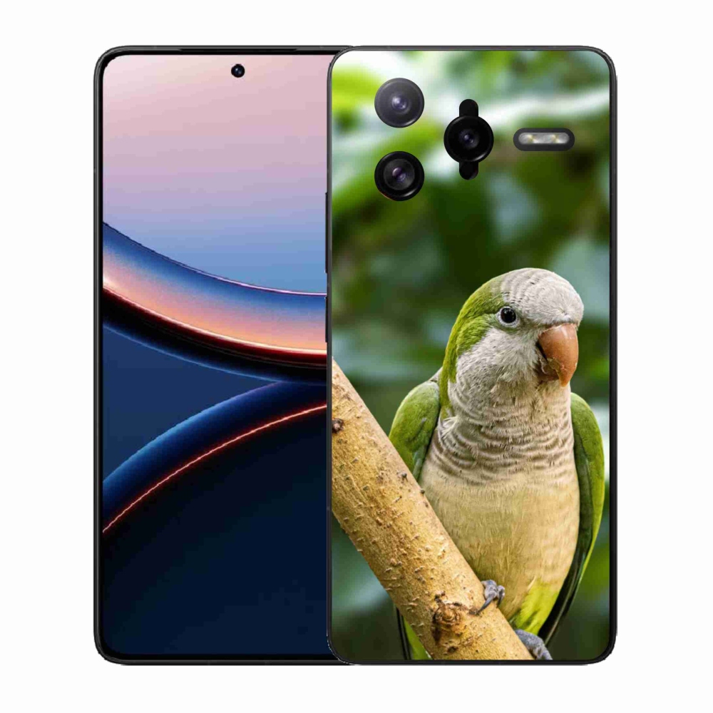 Gél borítás mmCase a Xiaomi Poco F7 Ultra számára - papagáj