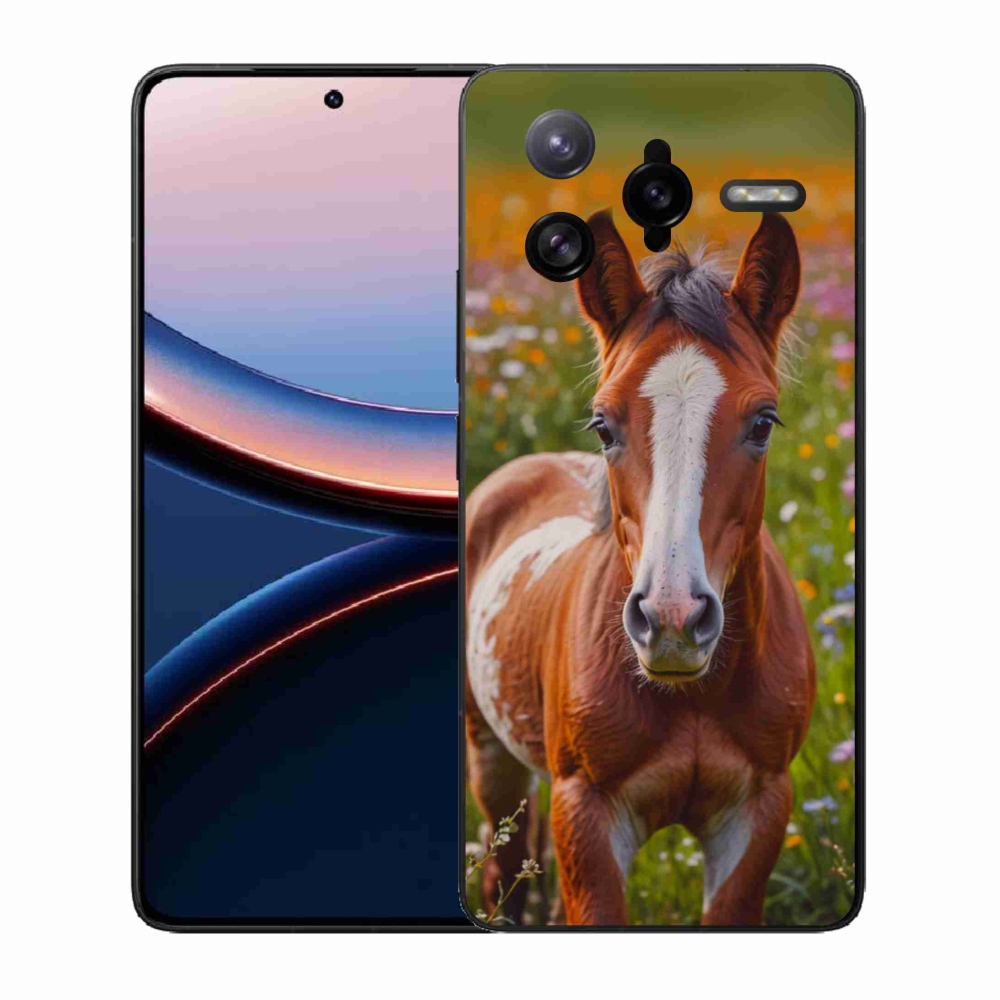 Gél borítás mmCase a Xiaomi Poco F7 Ultra számára - aranyos csikó
