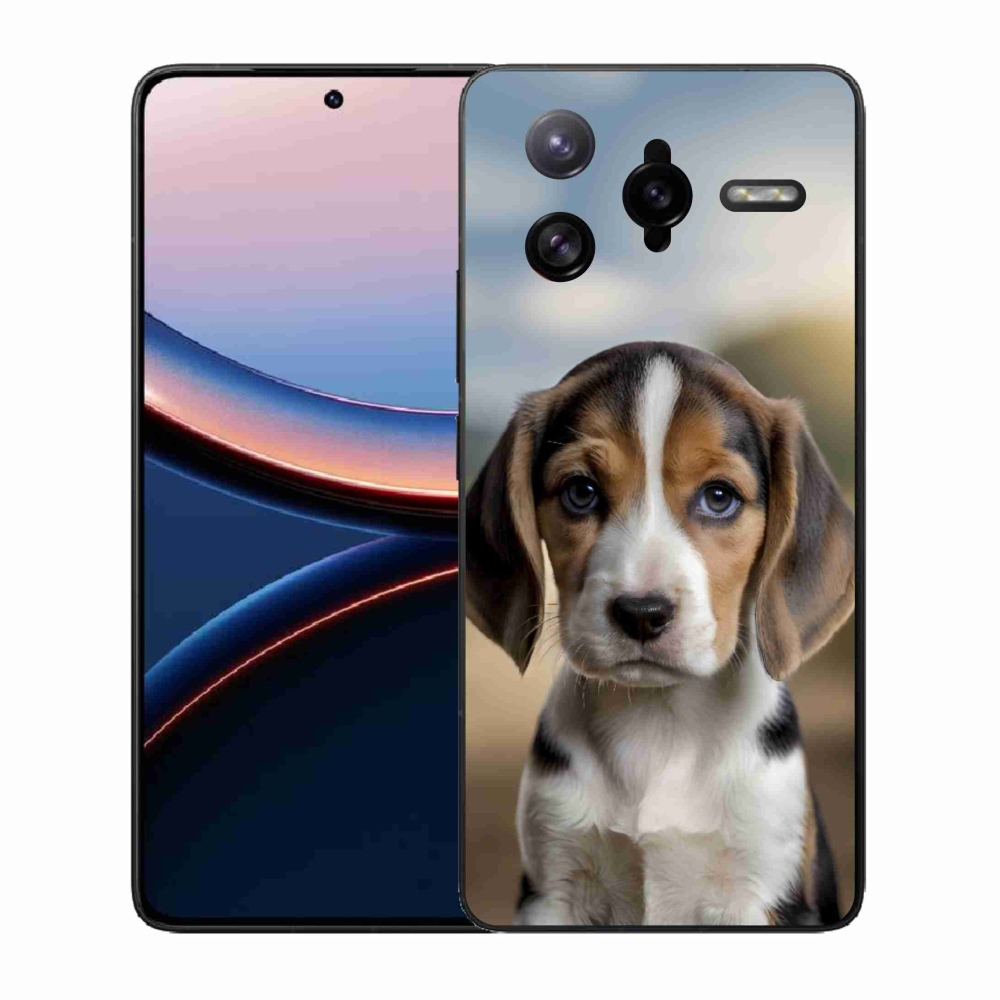 Gél borítás mmCase a Xiaomi Poco F7 Ultra számára - aranyos beagle