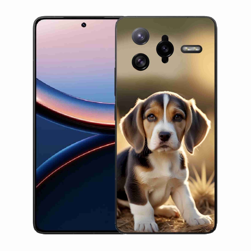 Gél borítás mmCase a Xiaomi Poco F7 Ultra számára - aranyos beagle