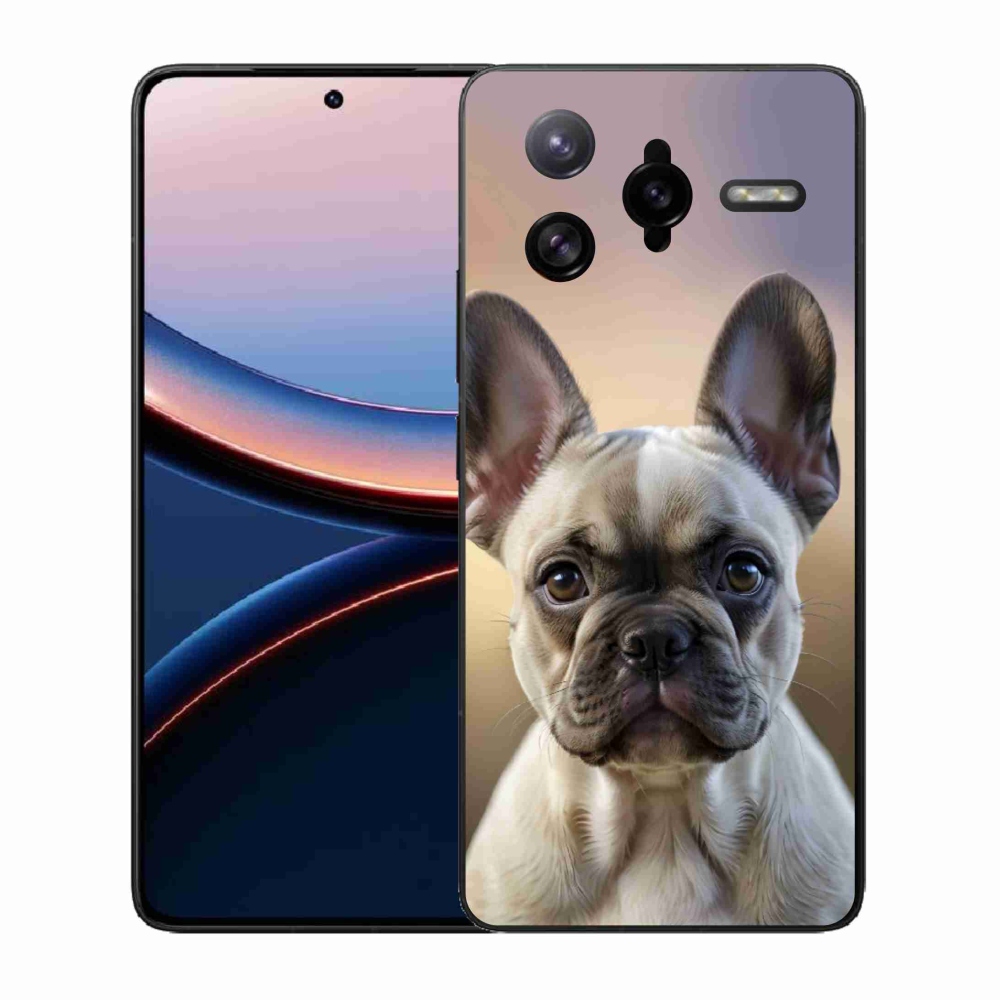 Gél borítás mmCase a Xiaomi Poco F7 Ultra számára - aranyos francia bulldog