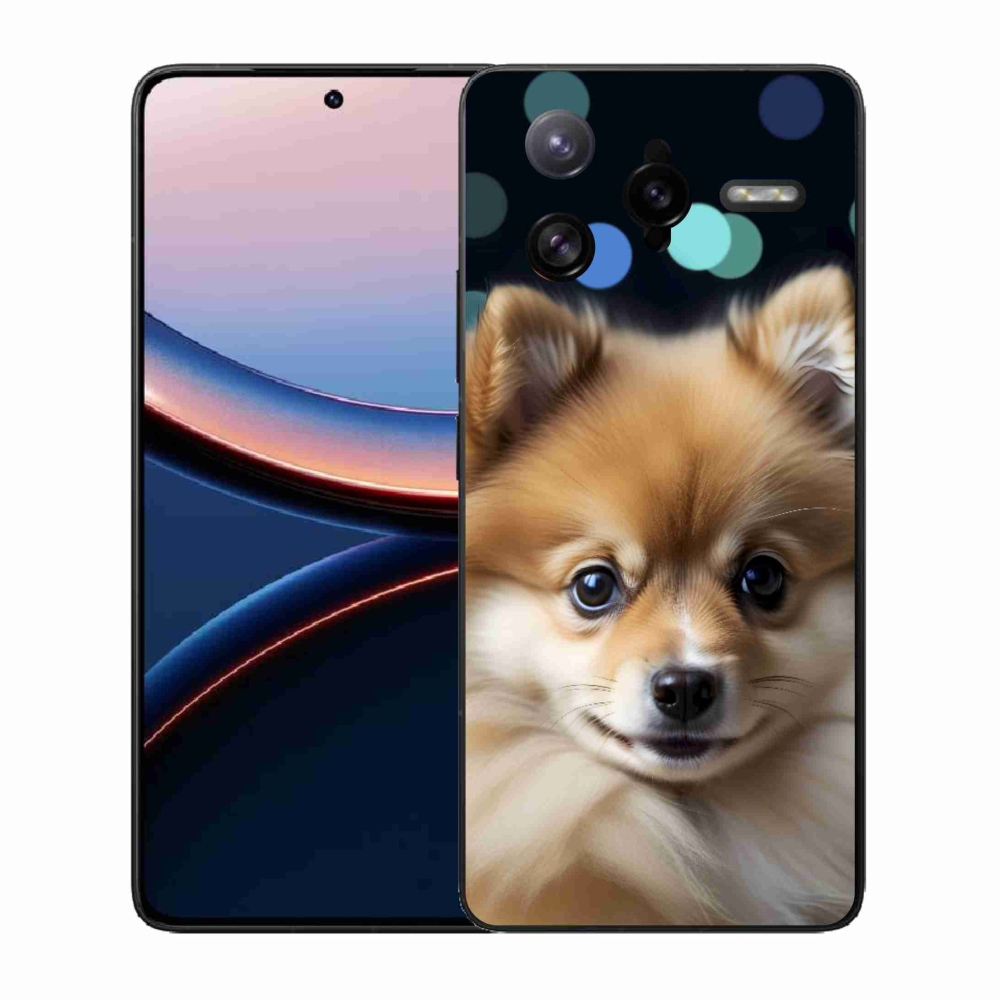 Gél borítás mmCase a Xiaomi Poco F7 Ultra számára - aranyos pomerániai állat