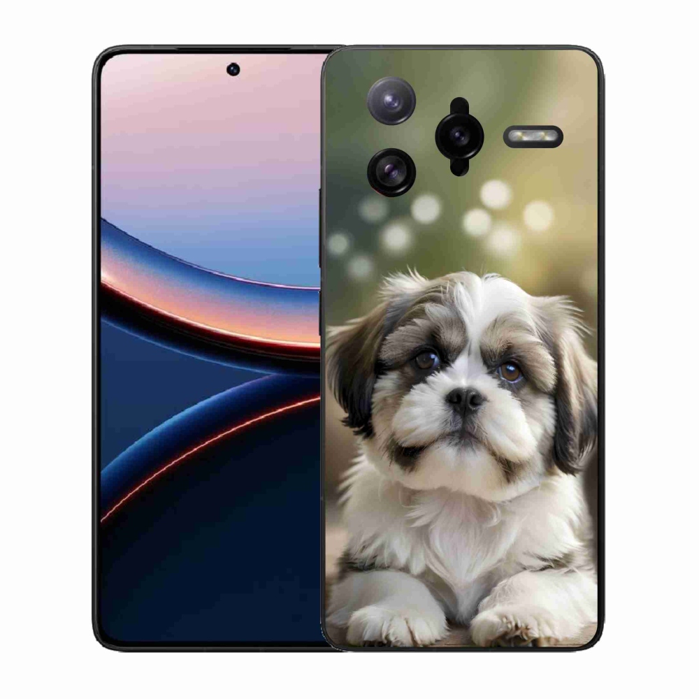 Gél borítás mmCase a Xiaomi Poco F7 Ultra számára - aranyos shih-tzu