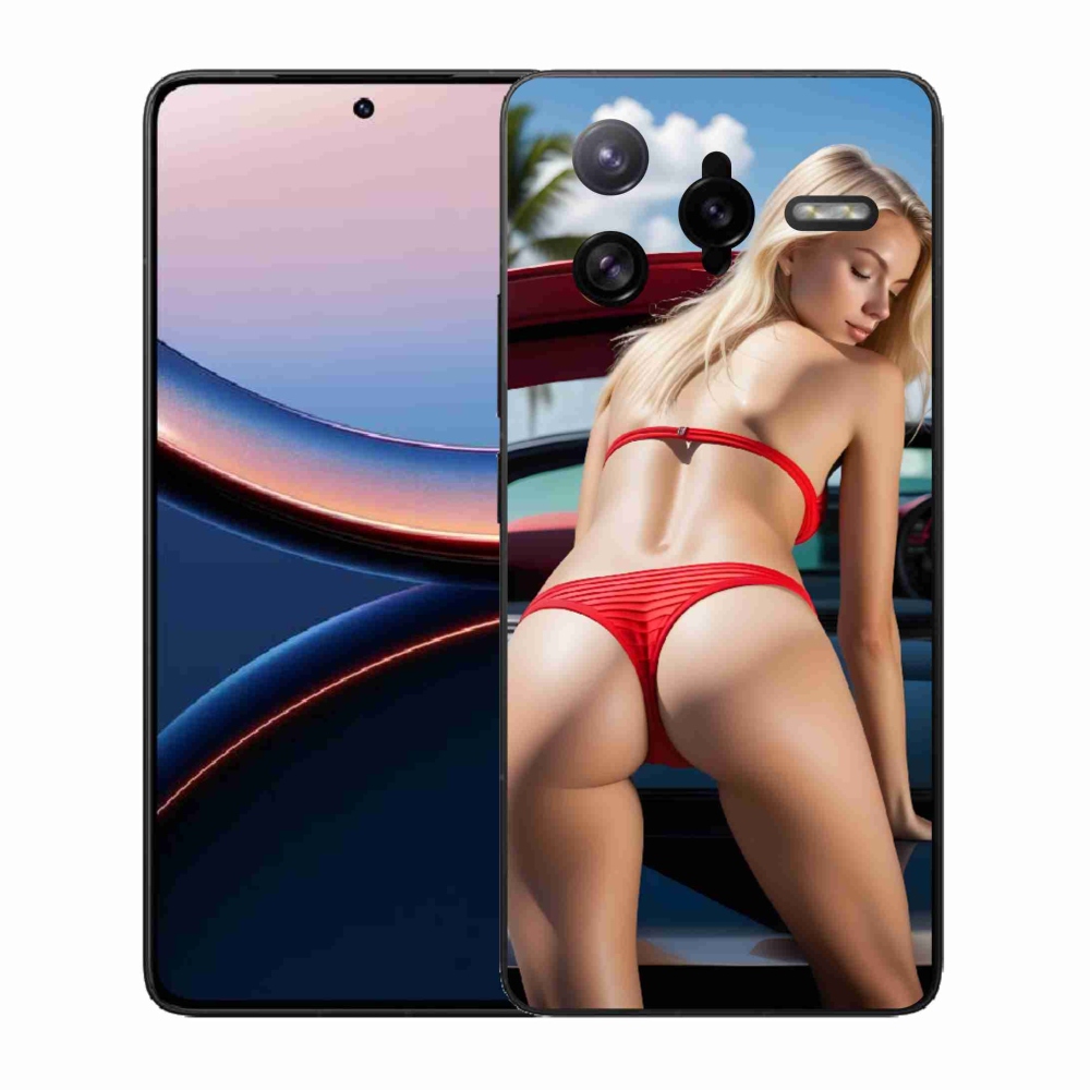 Gél borítás mmCase a Xiaomi Poco F7 Ultra számára - szexi nő 2