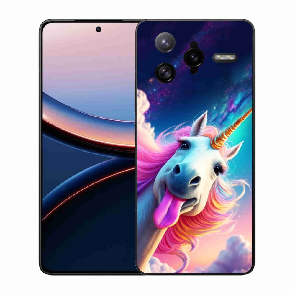 Gél borítás mmCase a Xiaomi Poco F7 Ultra számára - őrült egyszarvú
